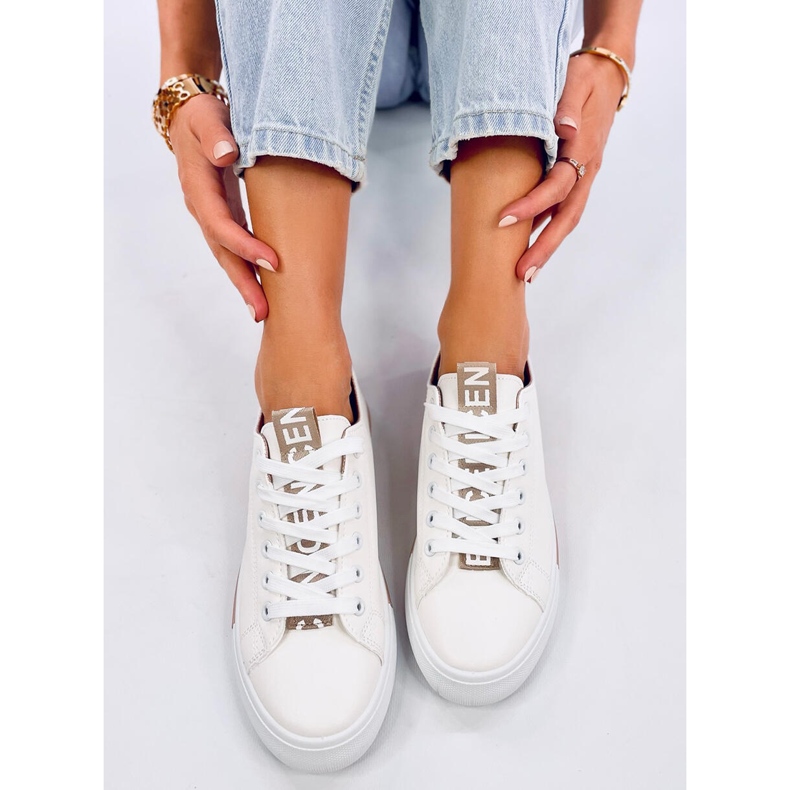 Naisten Monae Champagne -lenkkarit valkoinen 1