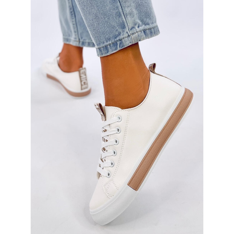 Naisten Monae Champagne -lenkkarit valkoinen 2