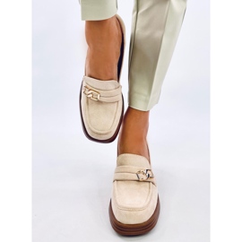 Corinai Beige korkokengät loaferit 1