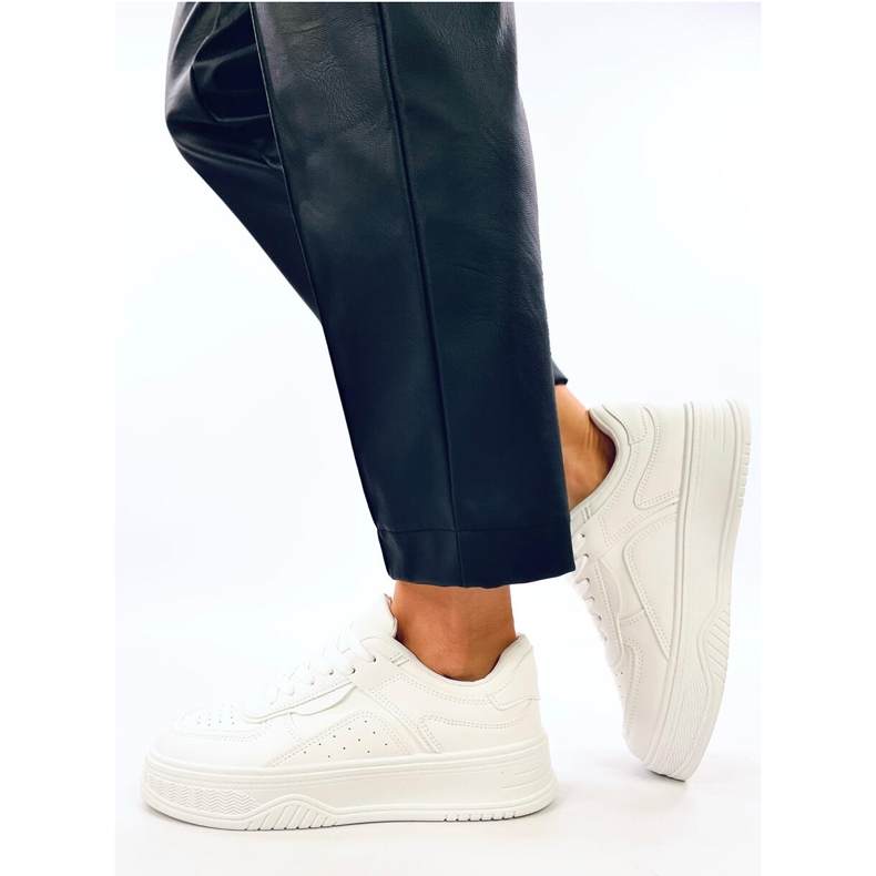 Moriau Valkoiset naisten tennarit valkoinen 2