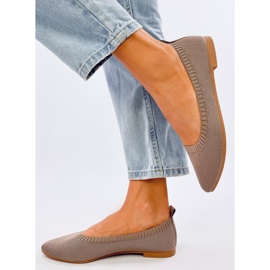 Kreiss Khaki harjakattoisia balettiasuntoja ruskea 1