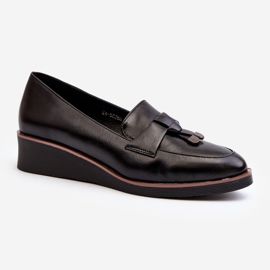 Vinceza Naisten kiilakoristeiset kengät, musta Miliret 1