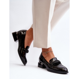 Vinceza Naisten patentoidut matalakorkoiset kengät, musta Marilni 2