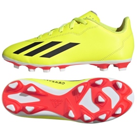 Adidas X Crazyfast Club FxG IF0717 kengät keltainen 1