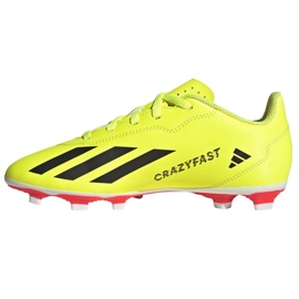 Adidas X Crazyfast Club FxG IF0717 kengät keltainen 2