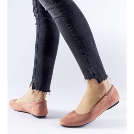 Tummanvaaleanpunaiset Jules eko-mokkanahkabalettiasut vaaleanpunainen 1 Tummanvaaleanpunaiset Jules eko-mokkanahkabalettiasut vaaleanpunainen 1