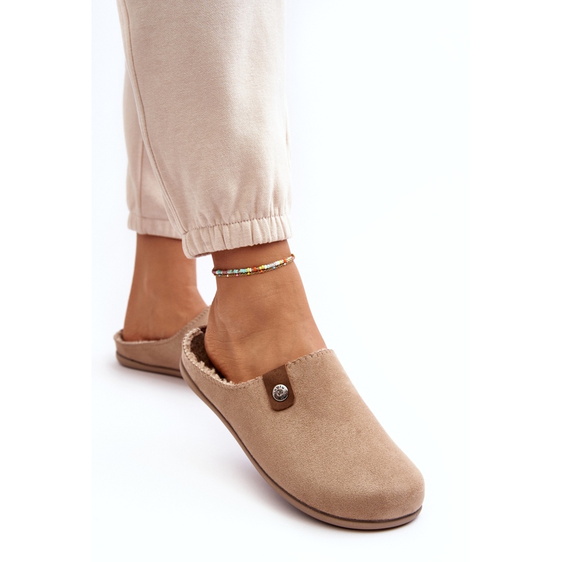 Inblu Naisten kotikengät Tossut GF000011 Beige 3