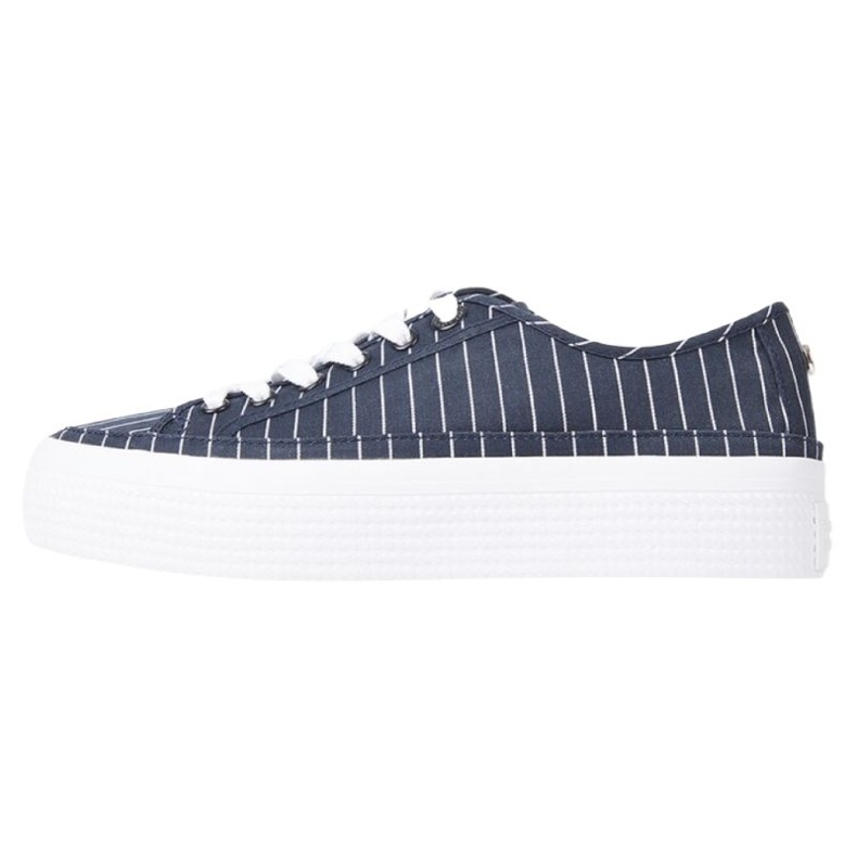 Tommy Hilfiger Essential Stripe Sneaker W FW0FW06530 kengät sininen 1