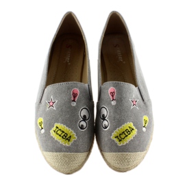 Espadrillit JH21p harmailla laitteilla harmaa 1