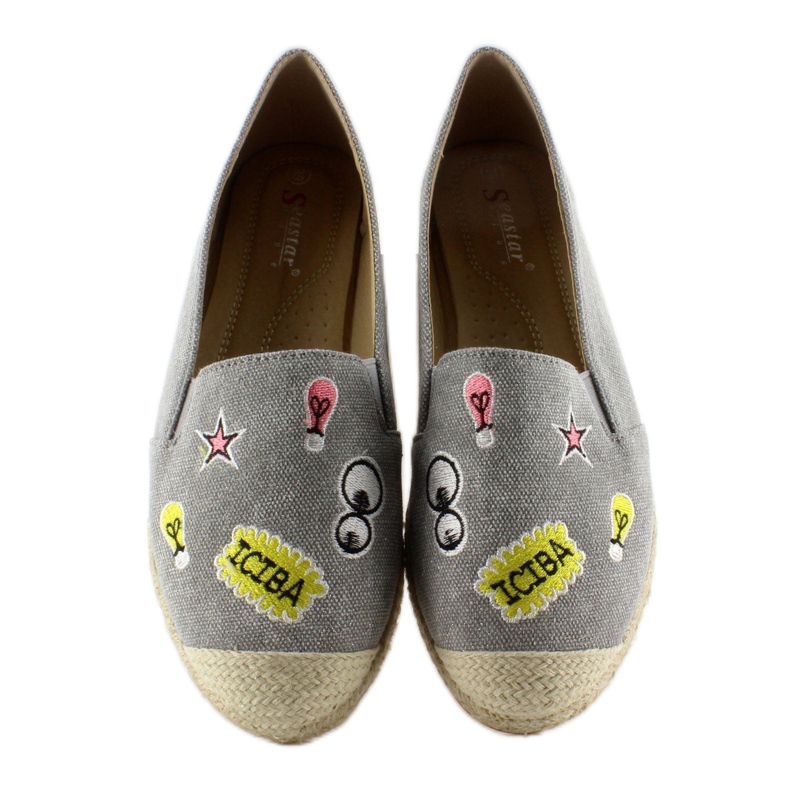 Espadrillit JH21p harmailla laitteilla harmaa 1