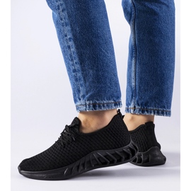 Mustat kankaiset lenkkarit Derek 1