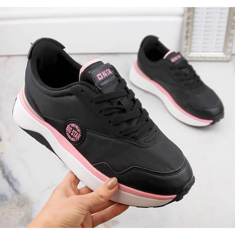 Mustat naisten urheilujalkineet Big Star JJ274A014 1