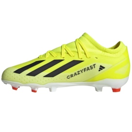 Adidas X Crazyfast League Fg Jr IF0691 kengät keltainen 1