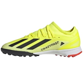 Adidas X Crazyfast League Tf Jr IF0681 kengät keltainen 1