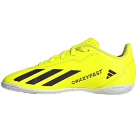 Adidas X Crazyfast Club In Jr IF0710 kengät keltainen 1
