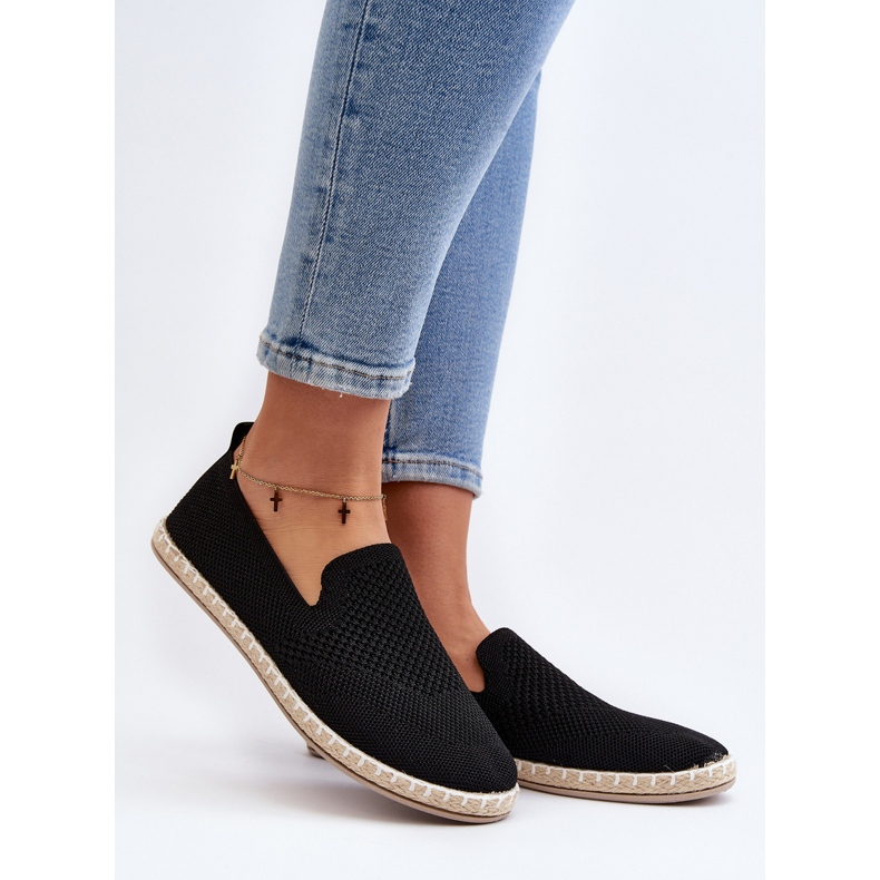 Black Harmonie naisten espadrillit musta 2