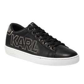 Karl Lagerfeld Karl Lagefeld Kupsole Ii Karl Mikrostud Logo W KL61221 kengät musta 1