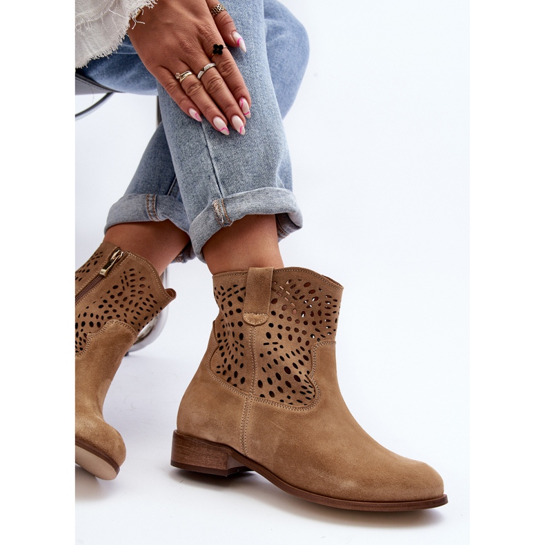 Lewski Shoes Naisten avoimet nilkkurit Lewski-kengät 3301/2 beige 1