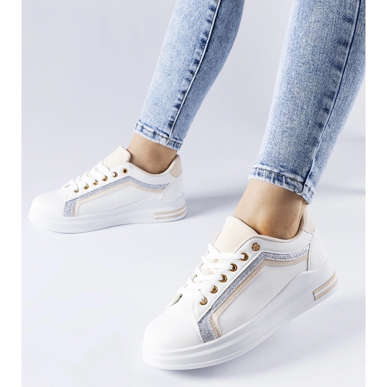 Valkoiset Mayfieldin alustalenkkarit valkoinen 1