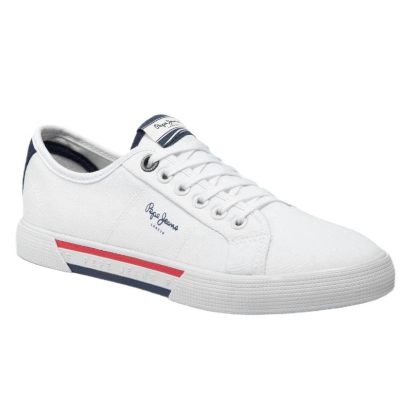 Pepe Jeans Brady Basic M PMS30816 kengät valkoinen 1