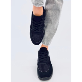 Doleh Black naisten kevyet tennarit musta 1