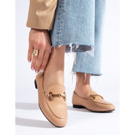 Moccasins Beige kengät ruskea 1