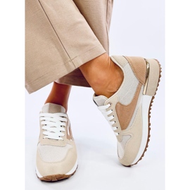 Agassi Beige naisten tennarit 1