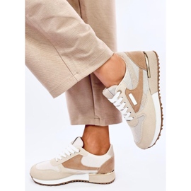 Agassi Beige naisten tennarit 2