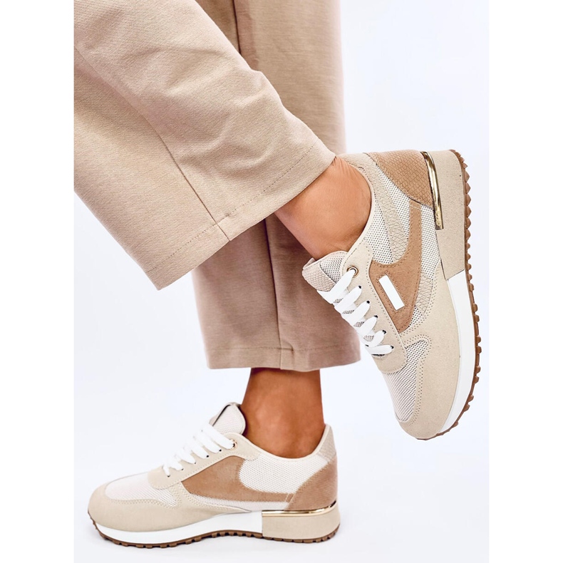 Agassi Beige naisten tennarit 2