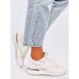 Naisten Agassi White -lenkkarit valkoinen 2