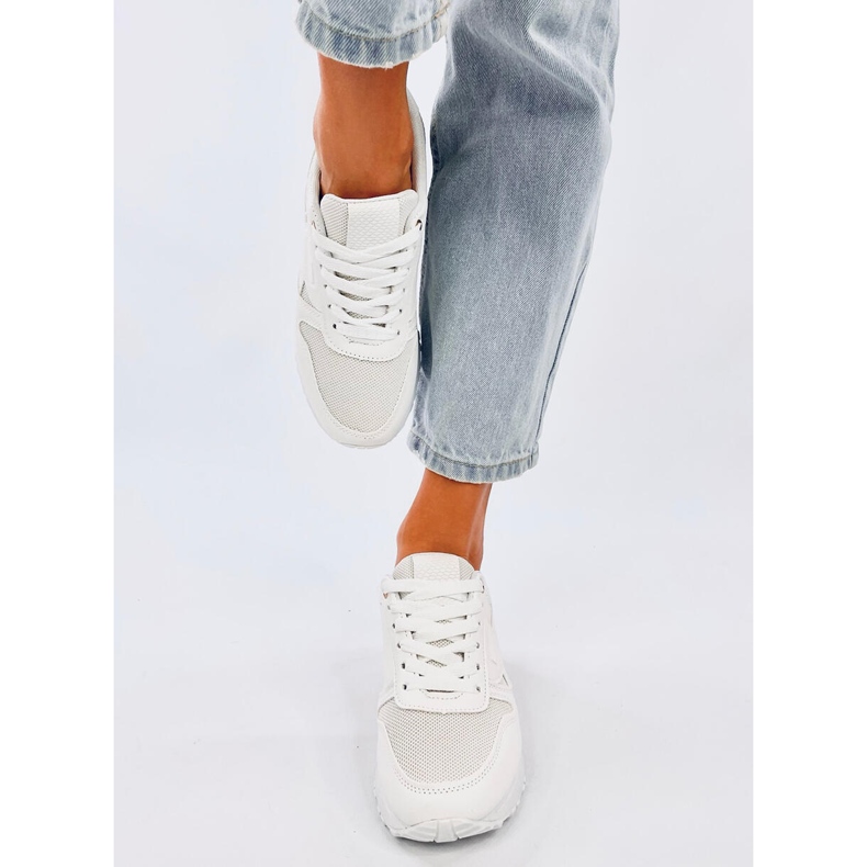 Naisten Agassi White -lenkkarit valkoinen 1