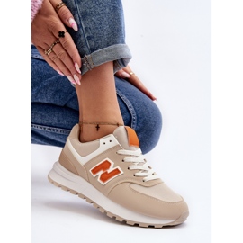 Beige Lifari naisten tennarit, urheilukengät 1