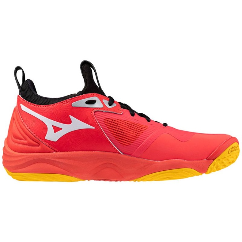 Mizuno Wave Momentum 3 M V1GA231204 lentopallokengät punainen 1