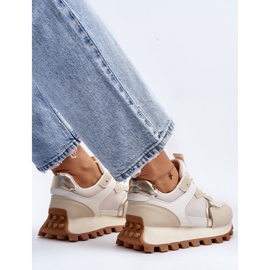 Beige Ralita naisten urheilukengät tennarit 1