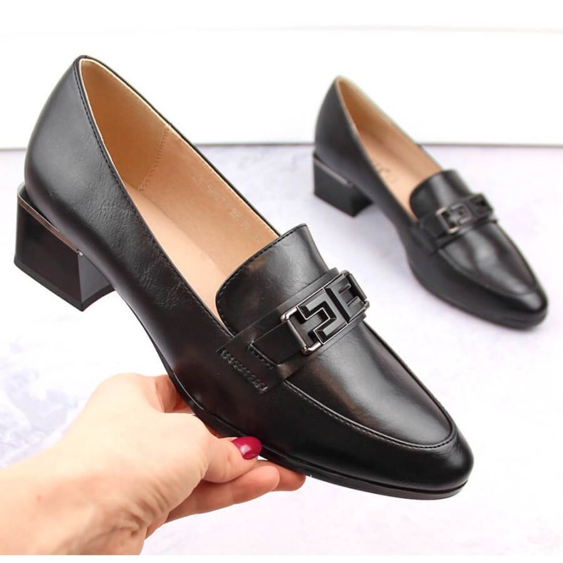 Vinceza W JAN270A matalakorkoiset kengät, mustat 1