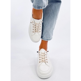 Stocks Beiget naisten tennarit valkoinen 2