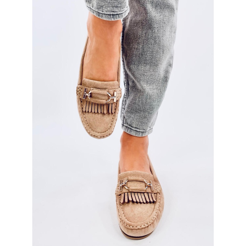 Naisten Leif Khaki -housut beige 1