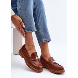 Zazoo 20165 naisten nahkaiset mokasiinit, ruskea 2