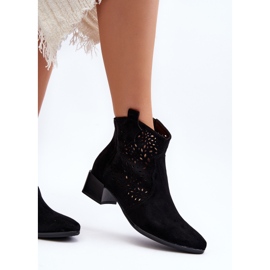 Vinceza Naisten harjakattoiset saappaat Black Madalina musta 1