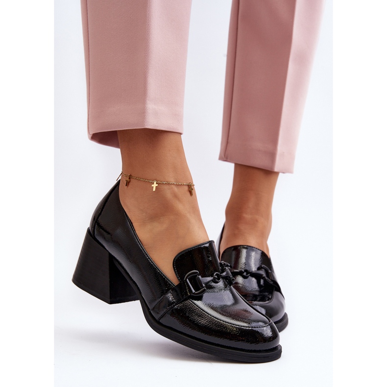 Vinceza Mustat Patenttikorkokengät Nireva 1