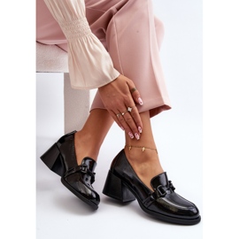 Vinceza Mustat Patenttikorkokengät Nireva 2