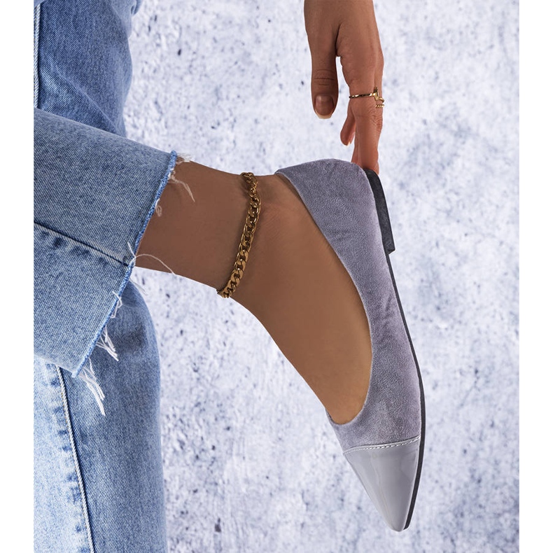 Thibaultin harmaat patentoitu ballerinat 1