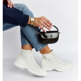 Valkoiset Ronchis-korkeat lenkkarit valkoinen 1