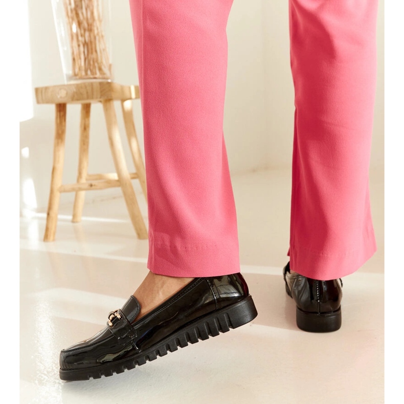 Mustat patentoidut Preussia mokasiinit 1