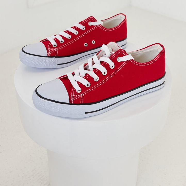 Punaiset miesten klassiset Mauer-lenkkarit punainen 1