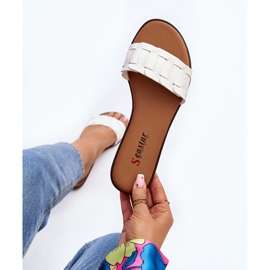 Naisten klassiset varvastossut, valkoinen Namrita 1