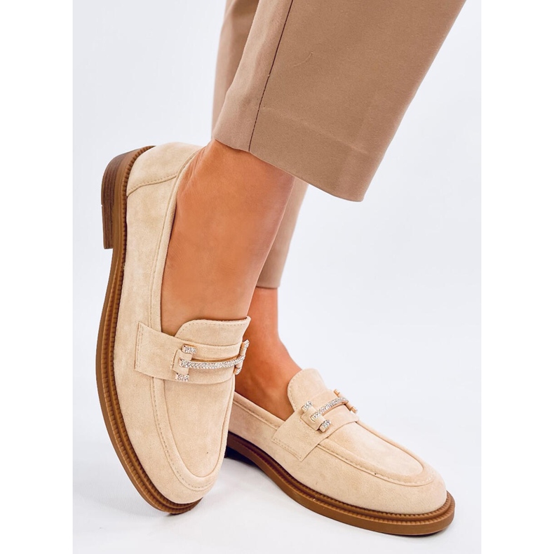 Ferdis Beige naisten mokasiinit 2