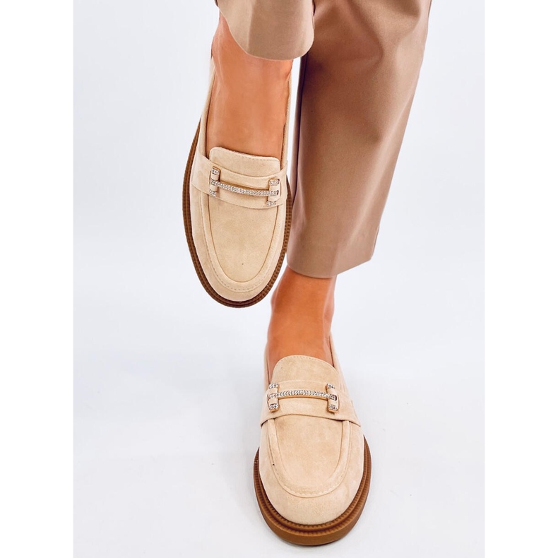 Ferdis Beige naisten mokasiinit 1