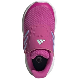 Adidas Runfalcon 3.0 Sport Running Hook-and-Loop Jr HP5860 -kengät vaaleanpunainen 1