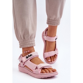 Naisten sandaalit Lee Cooper LCW-24-34-2613 Pinkki vaaleanpunainen 5
